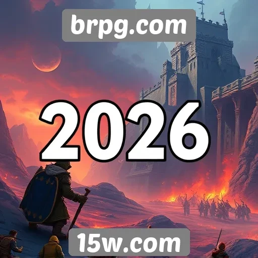 novos lançamentos no catálogo de brpg.com para 2026